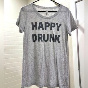 Whiskey Riff HAPPY DRUNK shirt